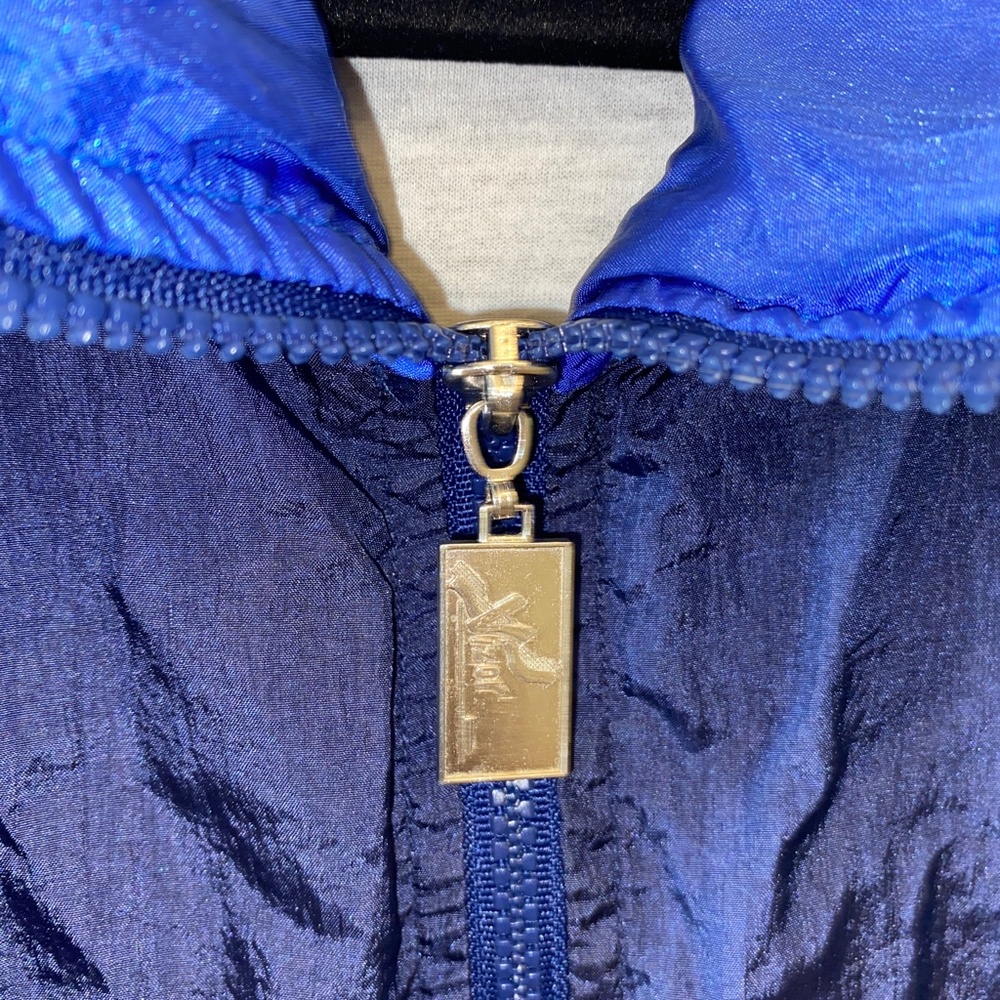 Vintage 80's/90's Colorful Visor Windbreaker - Picture 3 of 6